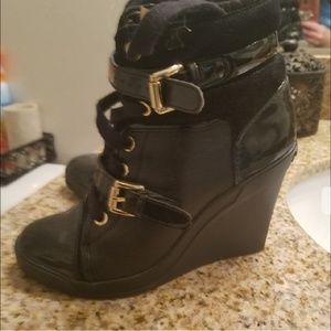 Michael Kors wedge boot